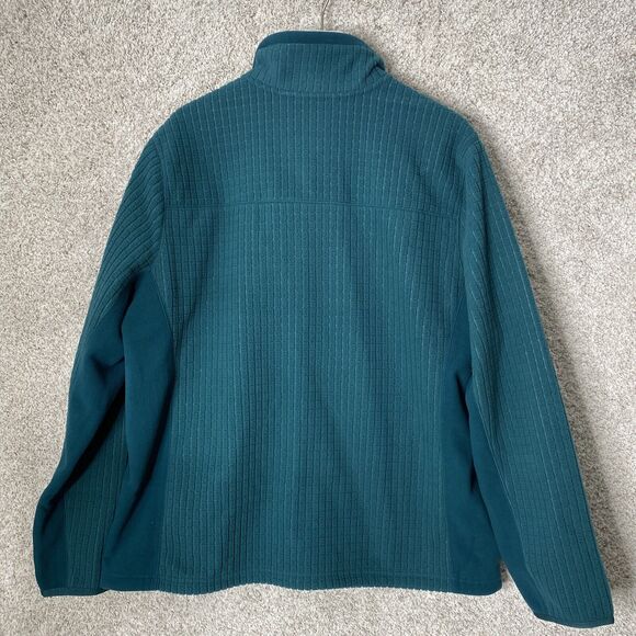 LL BEAN MEN'S MOUNTAIN CLASSIC WINDPROOF TEXTURED PATTERN JCKT, SIZE XL Spruce - Picture 9 of 11